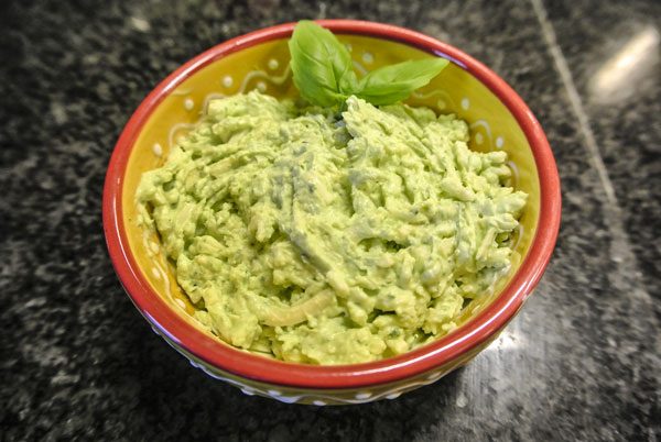 Pesto-kaas dip