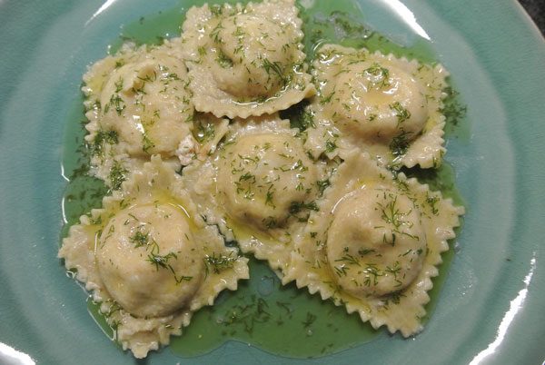 Ravioli-zalm-dille