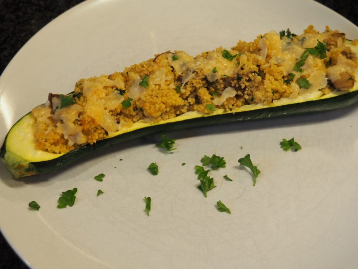 Courgette-couscous boot