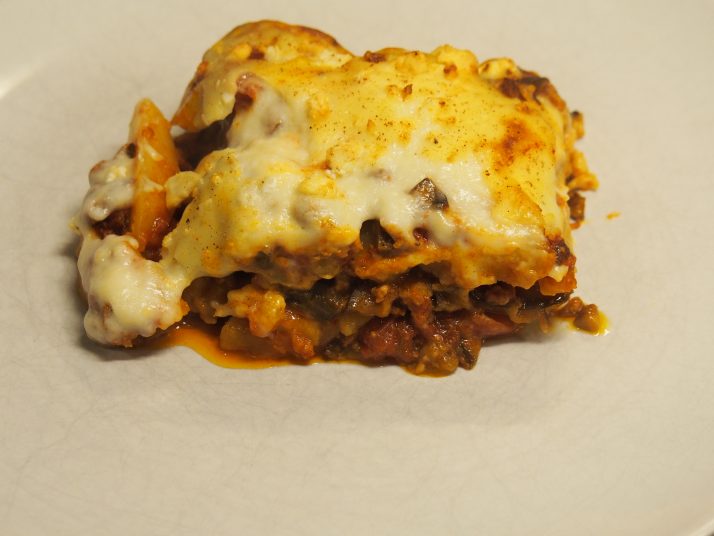 Vegetarische moussaka