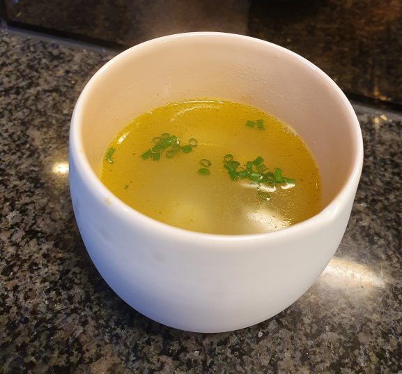 Asperge-venkel bouillon